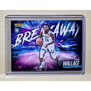 Cason Wallace 2023-24 Panini NBA Breakaway Basketball #8 Rookie Card 1 of 4085